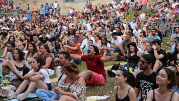 Imagem de Bonga, Cícero e Manel Cruz no Rock Nordeste