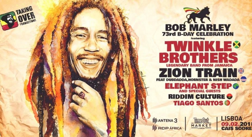 Bob Marley 73rd BDay Celebration em Lisboa