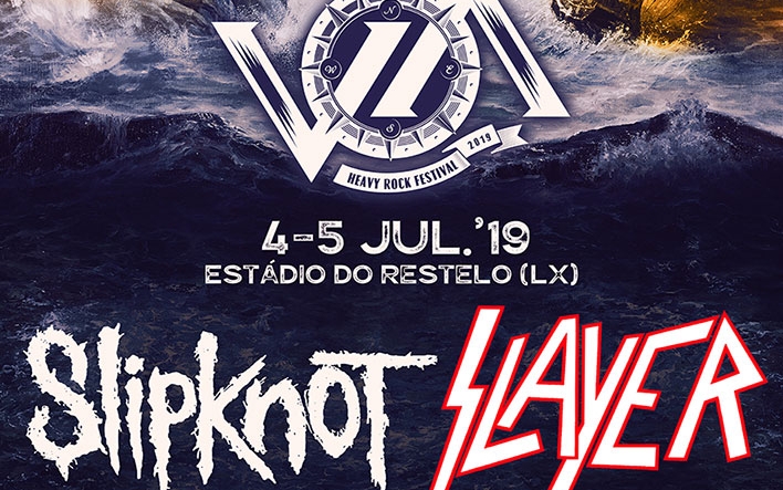 Slipknot, Slayer e Lamb of God em Lisboa