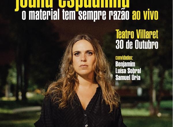Imagem de Joana Espadinha no Teatro Villaret em Lisboa