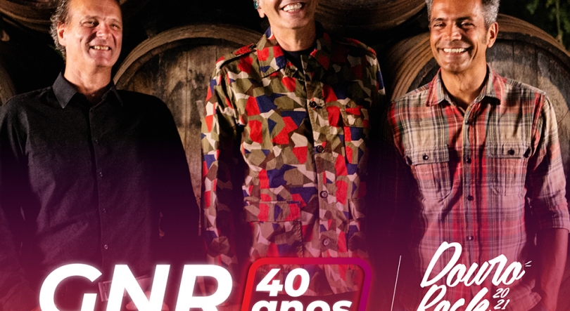 Imagem de GNR celebram 40 anos no Douro Rock 2021