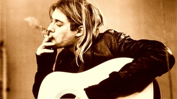 Kurt Cobain: a história contada em guitarras