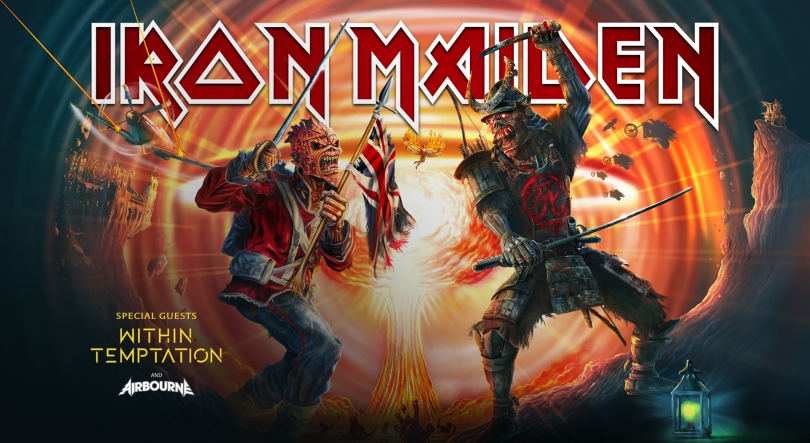 Imagem de Concerto de Iron Maiden adiado para julho de 2022