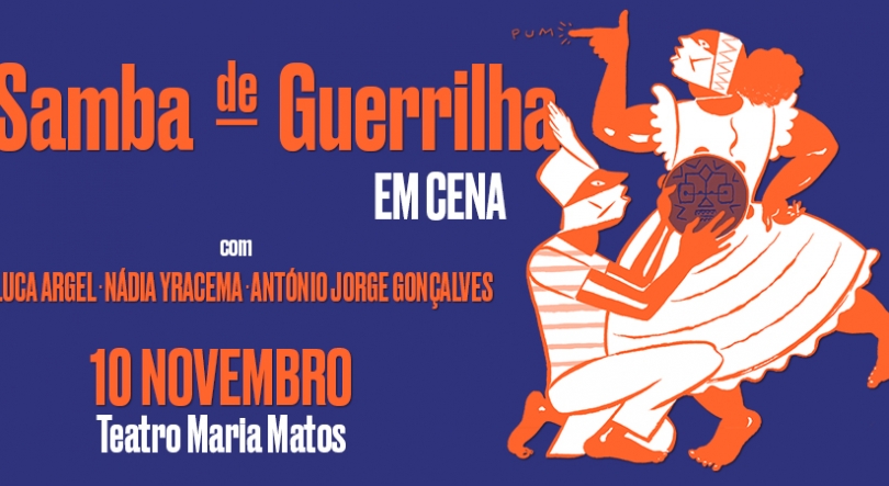Imagem de Samba de Guerrilha de Luca Argel em cena