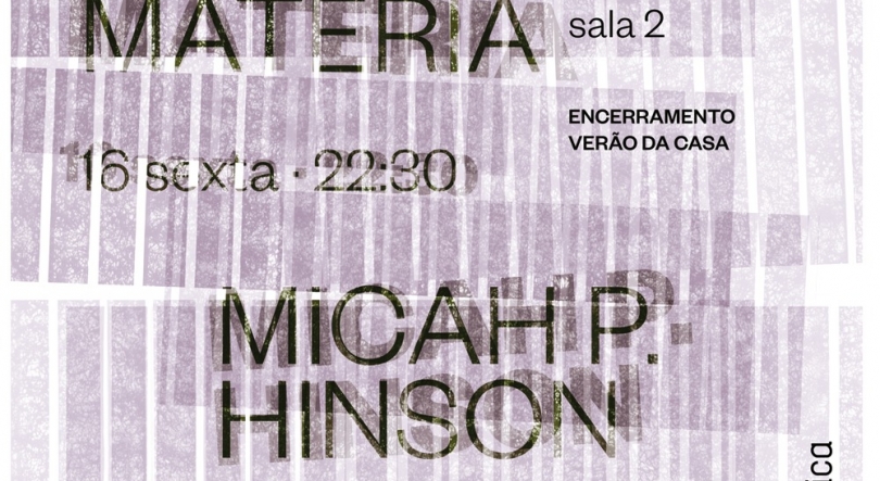 Imagem de Holly, NERVE e Micah P. Hinson na Casa da Música