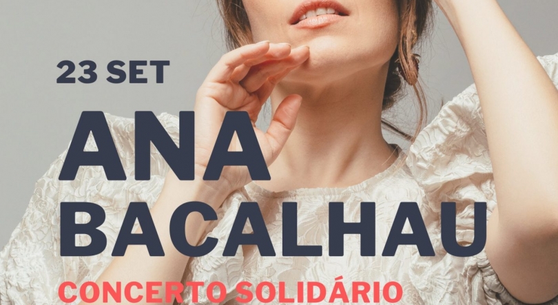 Imagem de Ana Bacalhau: concerto solidário em Espinho