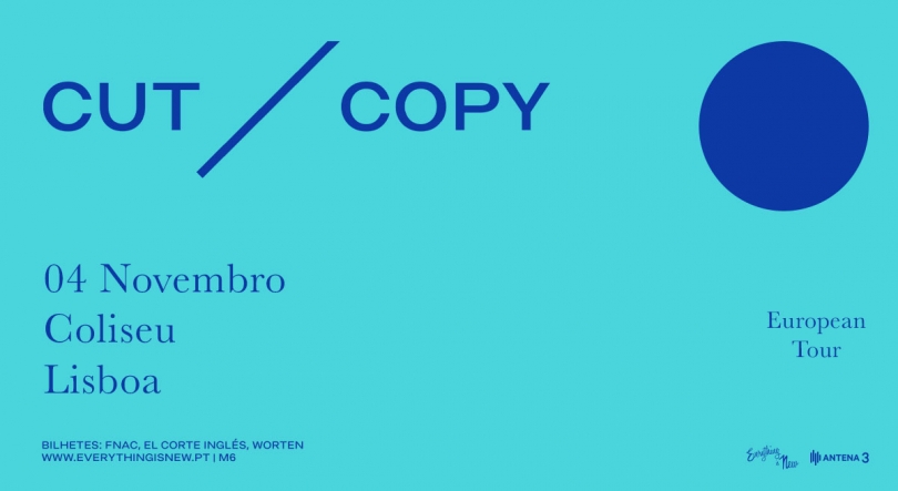 Cut Copy atuam em Lisboa já em novembro