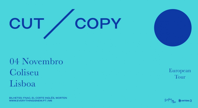 Imagem de Cut Copy atuam em Lisboa já em novembro