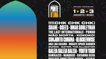 Festival Ponte D’Lima: Cartaz completo com !!! (CHK CHK CHK), shame e KOKOKO