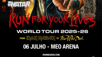 Imagem de Iron Maiden em Lisboa, com apoio Antena 3!