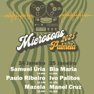 Imagem de Samuel Úria, Manel Cruz e Bia Maria confirmados no MicroSons 2025