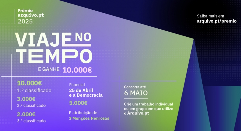 Prémio Arquivo: ganha até 10 000€