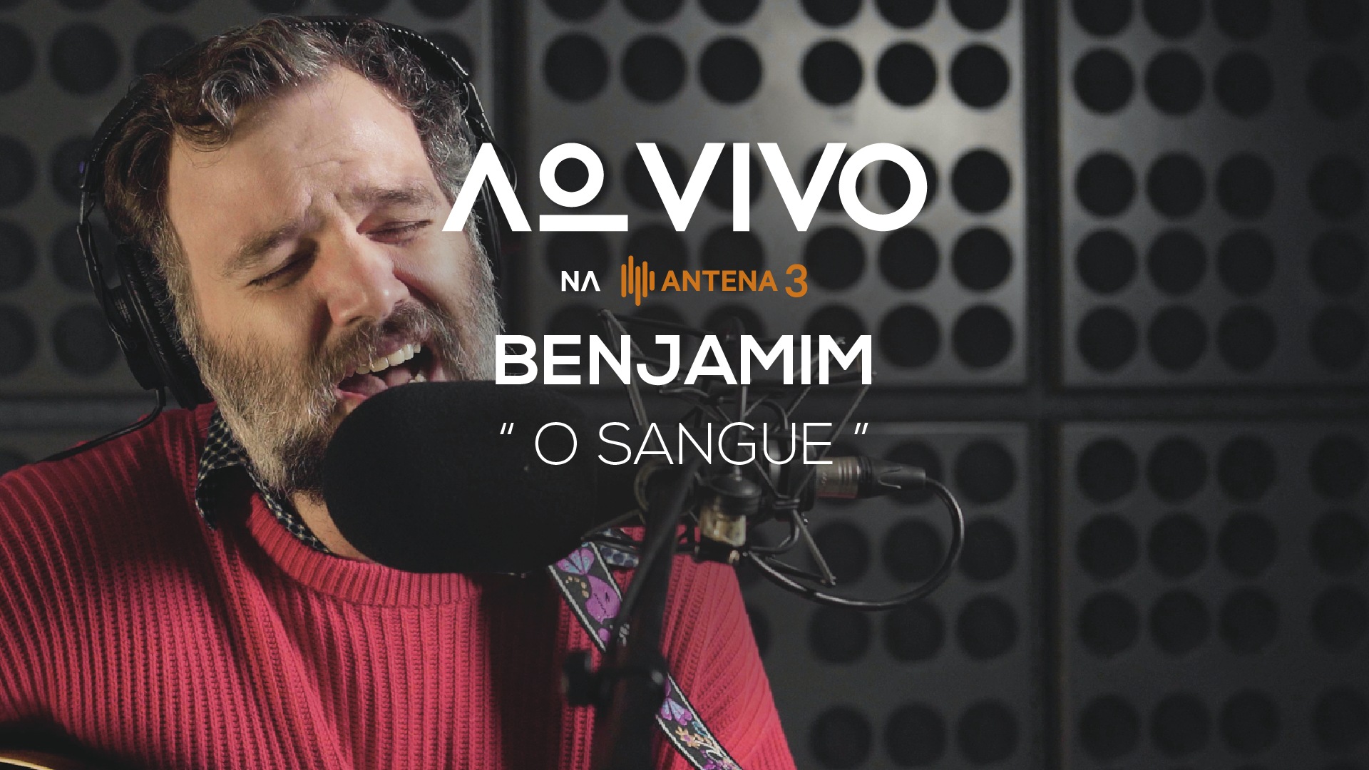Benjamim - O Sangue | Ao Vivo na Antena 3 | RTP Antena 3