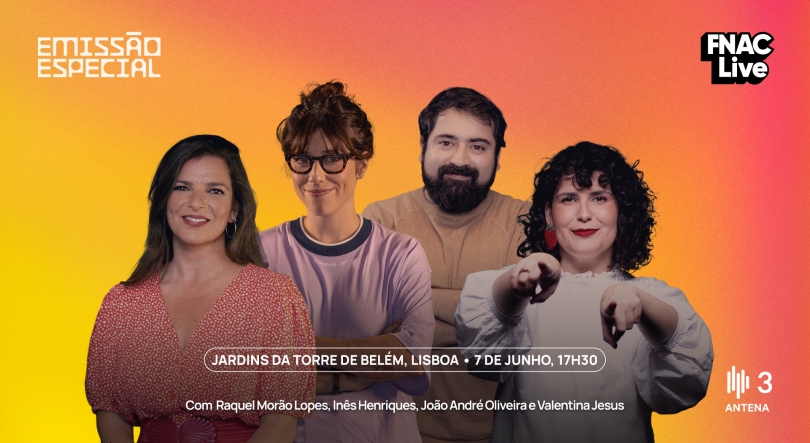 Imagem de Antena 3 no FNAC Live, em Belém!