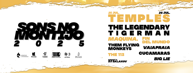 Imagem de Temples, Fin del Mundo e Vaiapraia confirmados no Sons no Montijo