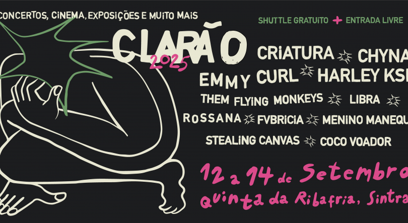 Imagem de Clarão leva Criatura, Emmy Curl e Them Flying Monkeys a Sintra