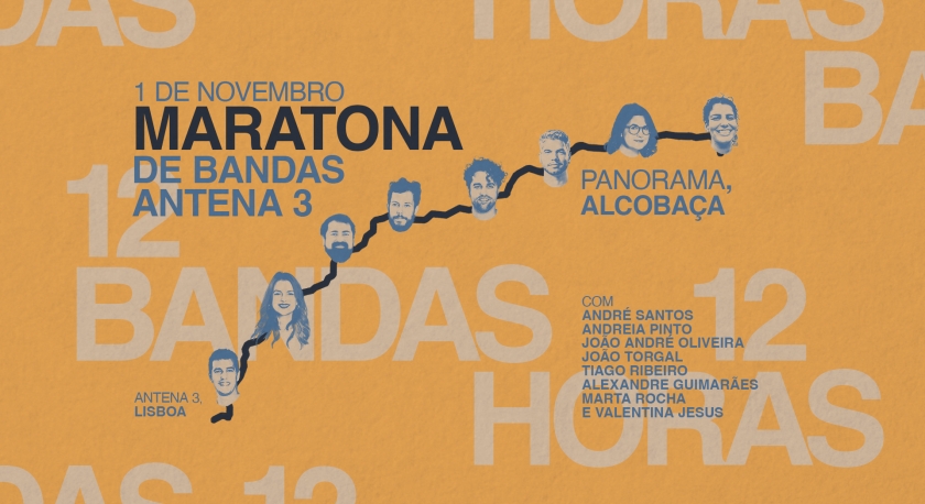 Imagem de Maratona de Bandas Antena 3: 12 horas de música!