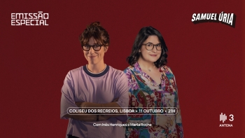 Imagem de Samuel Úria ao vivo no Coliseu dos Recreios… e em direto na Antena 3!