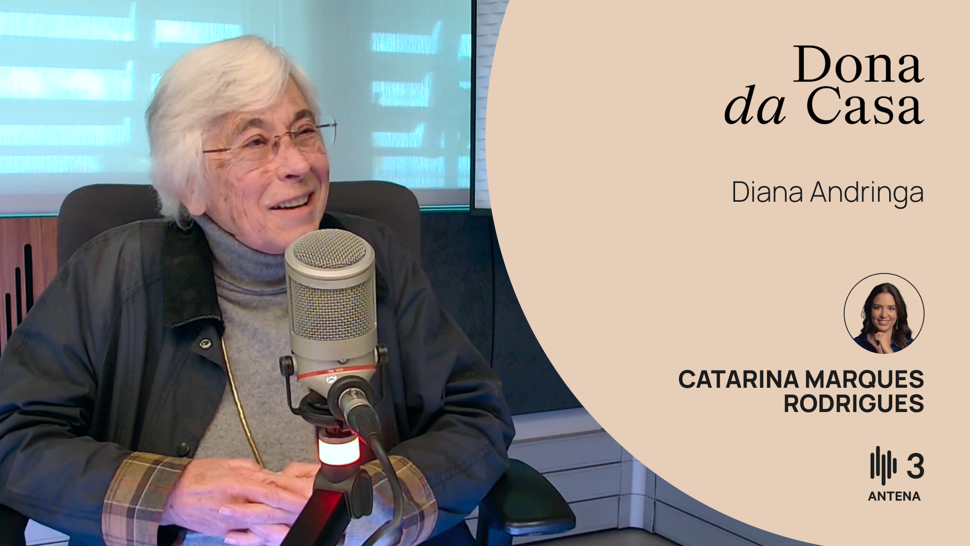 Diana Andringa, jornalista e presa política | Dona da Casa | RTP Antena 3