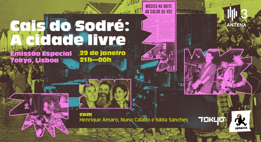 Imagem de A Antena 3 no «Cais do Sodré: Cidade Livre»