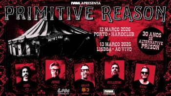 Imagem de Primitive Reason de volta aos palcos para celebrar 30 anos de “Alternative Prison”