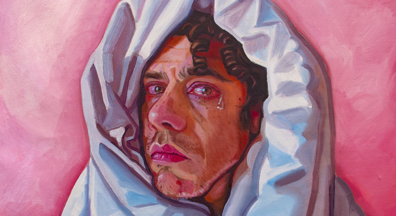 Imagem de Luca Argel, “O Homem Triste”, no Logo Se Vê