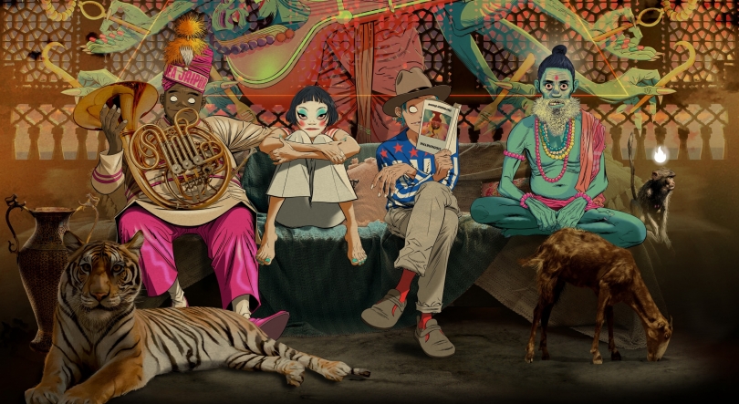 Imagem de Gorillaz: "Ainda por cima eu nem tenho telemóvel, não tenho redes sociais (...) sou tipo uma vaca!"