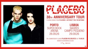 Imagem de Placebo celebram 30 anos de carreira com dois concertos especiais em Portugal