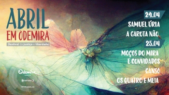Imagem de Abril em Odemira: Samuel Úria e A Garota Não juntam-se ao Festival da Justiça e Liberdade