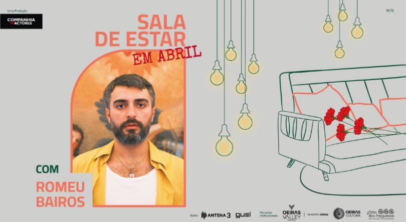 Imagem de SALA DE ESTAR volta a Lisboa com Romeu Bairos a celebrar Zeca Afonso