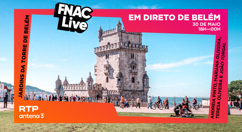 FNAC Live leva nomes como Carminho e Valter Lobo a Belém, com a RTP Antena 3