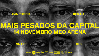 Imagem de Mais Pesados da Capital: Regula, Sam The Kid, Valete e Xeg em formato quarteto vivo na MEO Arena, Lisboa
