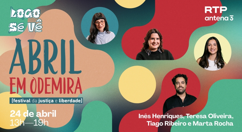 Imagem de Abril em Odemira: as tardes da RTP Antena 3 no Festival da Justiça e Liberdade