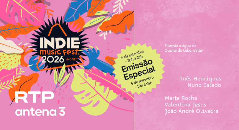 RTP Antena 3 no Indie Music Fest, em Baltar