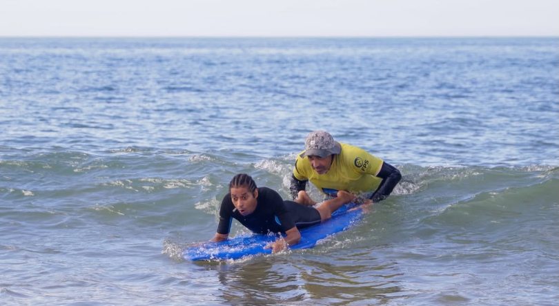O regresso de João Guedes às competições de surf…. e o surf adaptado
